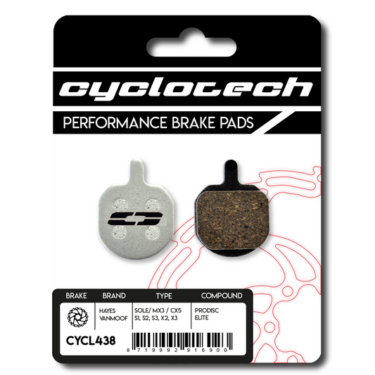VanMoof SX3 Brake Pads / Cyclotech Elite