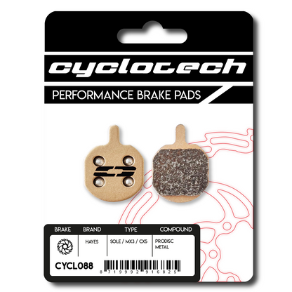 VanMoof SX3 Bremsbeläge / Cyclotech Metal